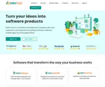 Deltatechnepal.com(Delta Tech) Screenshot