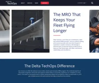 Deltatechops.com(Delta TechOps) Screenshot