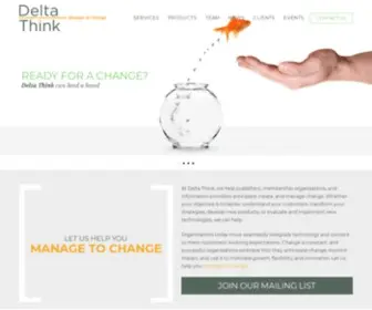 Deltathink.com(Delta Think) Screenshot