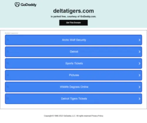 Deltatigers.com(Deltatigers) Screenshot