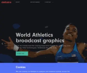 Deltatre.com(Deltatre is the world's leading sports and entertainment technology provider. We have a long) Screenshot
