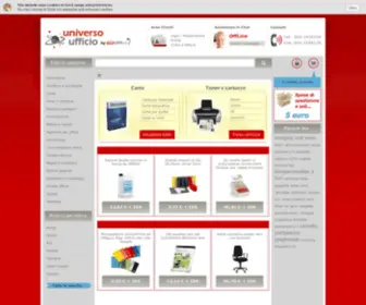 Deltaufficio.it(Cancelleria, Carta, Espositori, Mobili per ufficio, Consumabili, Toner, Stampanti, Etichette) Screenshot