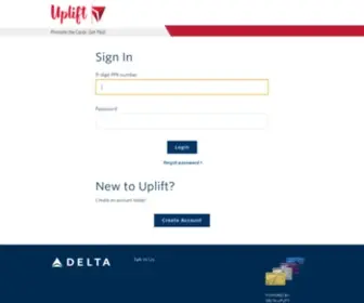 Deltauplift.com(Delta Uplift) Screenshot