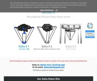 Deltaxrobot.com(Delta X) Screenshot