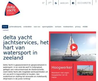 Deltayacht.com(Delta Yacht) Screenshot