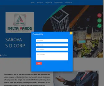 Deltayards.com(Delta Yard) Screenshot