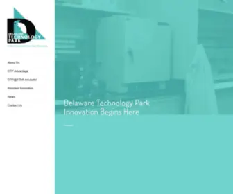 Deltechpark.org(Delaware Technology Park) Screenshot