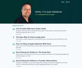 Deltener.com(Josh Deltener) Screenshot