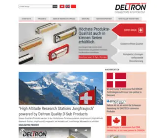 Deltron.ch(Deltron AG) Screenshot