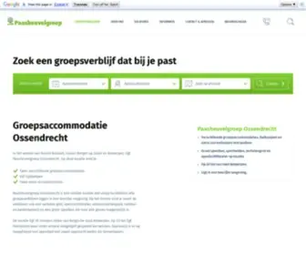 Deluchtballon.nl(Groepsaccommodatie Noord Brabant) Screenshot