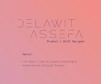 Deludesigns.co(Delawit Assefa) Screenshot