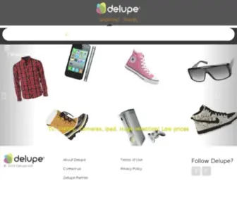 Delupe.com(Delupe Shopping) Screenshot