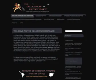 Delusionresistance.org(Delusionresistance) Screenshot