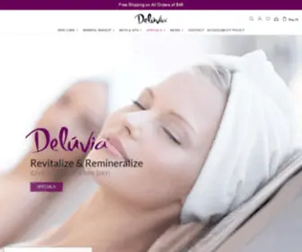 Deluviausa.com(Skin Care & Cosmetics) Screenshot