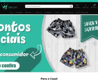 DeluviStore.com.br(Loja online de Deluvi Store) Screenshot