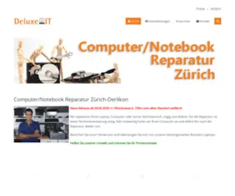 Deluxe-IT.ch(Computer, Netzwerk und Internet Support) Screenshot