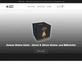 Deluxe-Shisha-Kohle.de(Deluxe Shisha Kohle) Screenshot