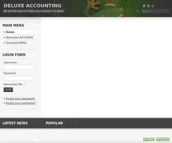 Deluxeaccounting.com(Short term financing makes it possible to acquire highly sought) Screenshot