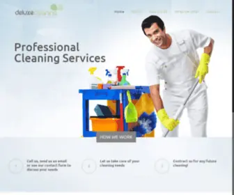 Deluxecleaningltd.co.nz(Deluxe Cleaning Limited) Screenshot