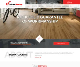 Deluxeflooring.net.au(Deluxe Flooring) Screenshot