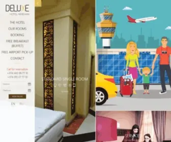 Deluxehotel.am(Deluxe Hotel Yerevan) Screenshot