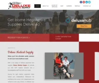 Deluxemedical.com(Deluxe Medical Supply) Screenshot