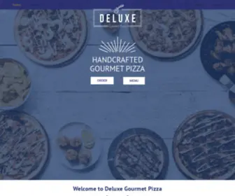 Deluxepizza.com.au(Gourmet Pizza) Screenshot