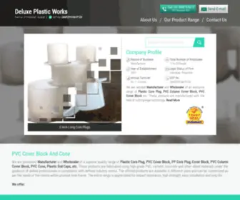 Deluxeplastic.com(Deluxe Plastic Works) Screenshot