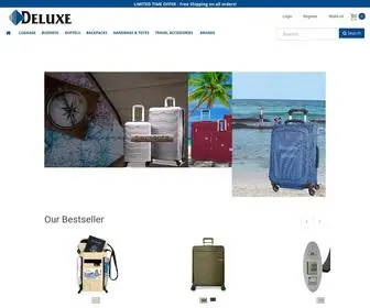 Deluxetravelstore.com(Deluxe Travel Store) Screenshot