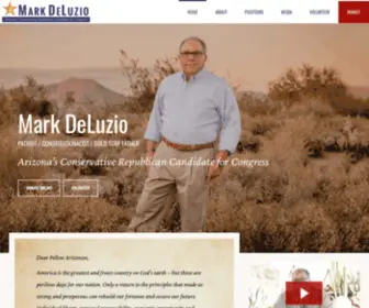 Deluzioforcongress.com(DeLuzio for Congress) Screenshot