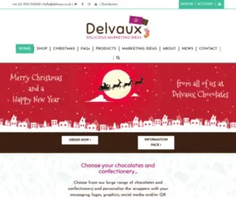 Delvauxchocolates.com(Delvaux Ltd) Screenshot