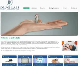 Delvelabs.com(DelveLabs) Screenshot