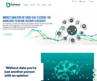 Delvens.com(A Strategic Trend Analysis Research & Consulting Company) Screenshot