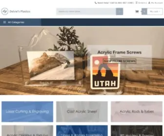 Delviesplastics.com(Delvies Plastics Inc) Screenshot