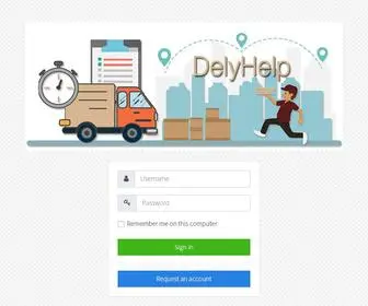 Delyhelp.com(DelyHelp) Screenshot