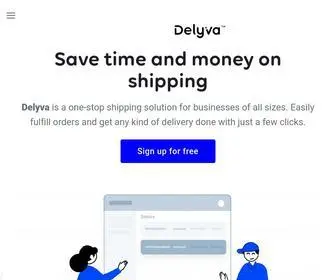 Delyva.com(Delyva) Screenshot