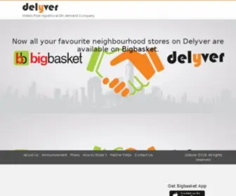 Delyver.com(Find the best restaurants in your neighbourhood to order food online.Delyver) Screenshot