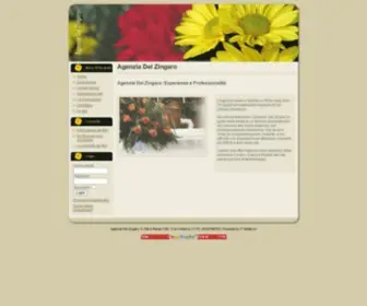 Delzingaro.com(Agenzia Del Zingaro) Screenshot