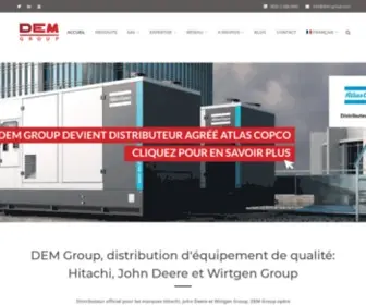 Dem-Group.com(DEM Group) Screenshot