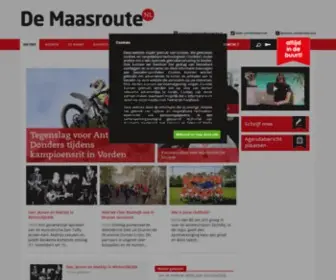 Demaasroute.nl(Dé Weekkrant) Screenshot