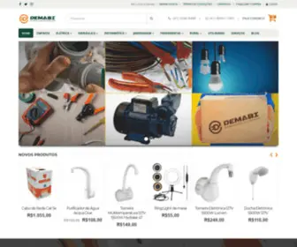 Demabimateriais.com.br(Demabi Materiais Elétricos) Screenshot