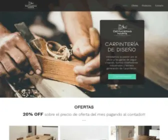 Demaderasnorte.com.ar(DeMaderas Norte) Screenshot