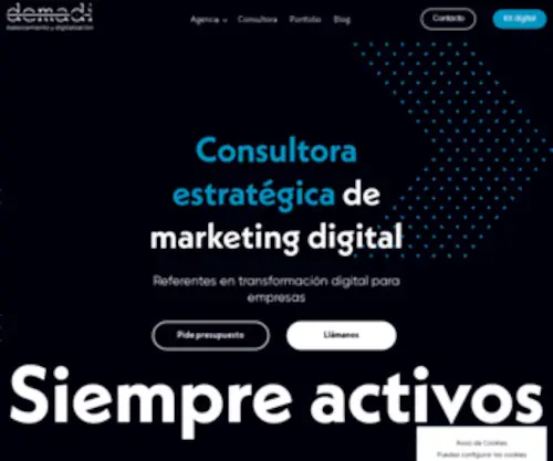 Demadi.com(Agencia Marketing Digital 360) Screenshot