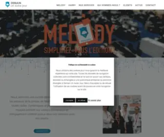 Demainunautrejour.com(Melody) Screenshot