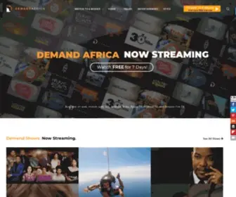 Demandafrica.com(Demand Africa) Screenshot