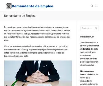 Demandantedeempleo.es(Darse de Alta ✔️) Screenshot