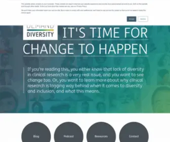 Demanddiversity.co(Demand Diversity) Screenshot