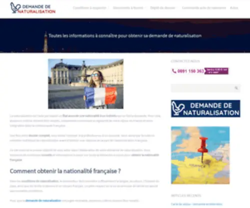 Demande-Naturalisation.fr(Obtenir) Screenshot