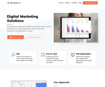 Demandfocus.com(Pay Per Click Management) Screenshot