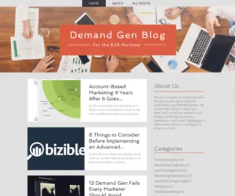 Demandgenblog.com(Demand Gen Blog) Screenshot